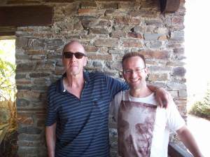 Johannes Inhoffen (Mundo Flamenco) y David Jiménez Rodríguez (Guitarras Hnos. Jiménez Rodríguez) Johannes Inhoffen (Mundo Flamenco) y David Jiménez Rodríguez (Guitarras Hnos. Jiménez Rodríguez)